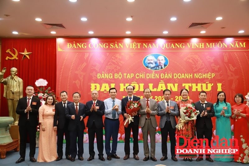 Đảng bộ Tạp chí Diễn đàn Doanh nghiệp tổ chức Đại hội lần thứ I nhiệm kỳ 2025–2030