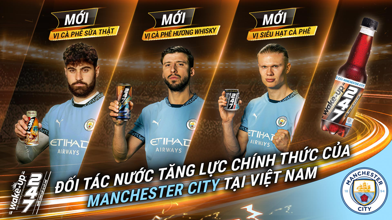 Wake-up 247 công bố hợp tác chiến lược với Manchester City tại Việt Nam