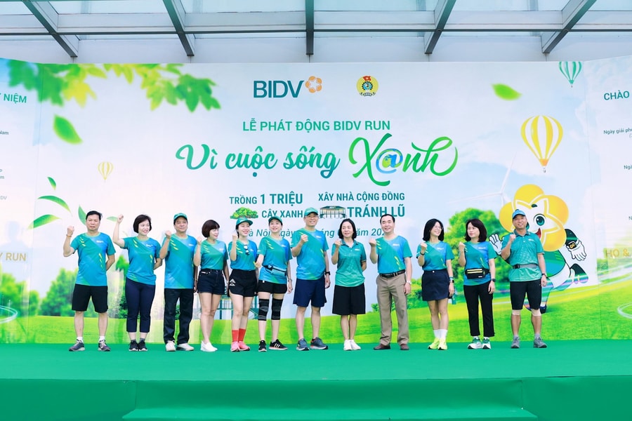BIDV RUN - Vì cuộc sống Xanh, kiến tạo giá trị vững bền