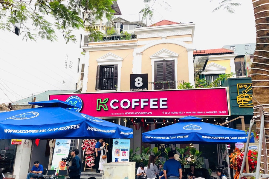 K Coffee khai trương tại số 8 Lý Thường Kiệt, quận Hoàn Kiếm, Hà Nội
