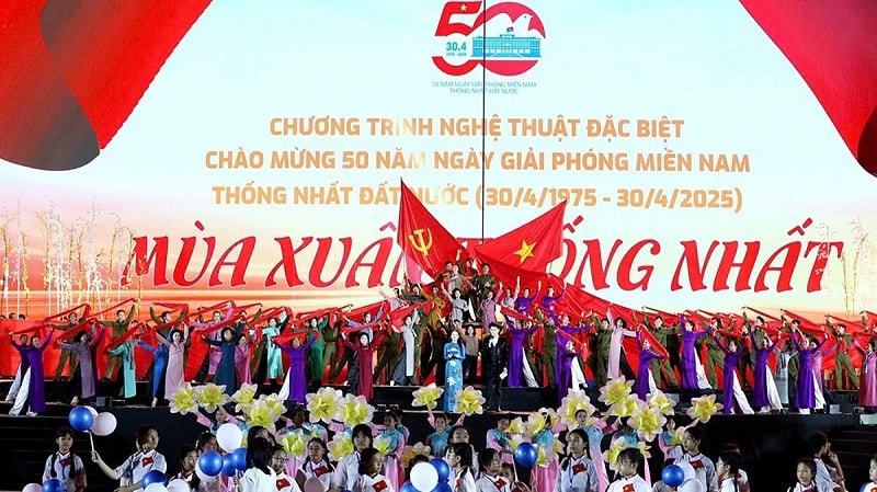 Chương trình nghệ thuật đặc biệt 'Mùa xuân thống nhất”