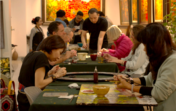 Hành trình đưa sơn mài Việt Nam đến với bạn bè quốc tế