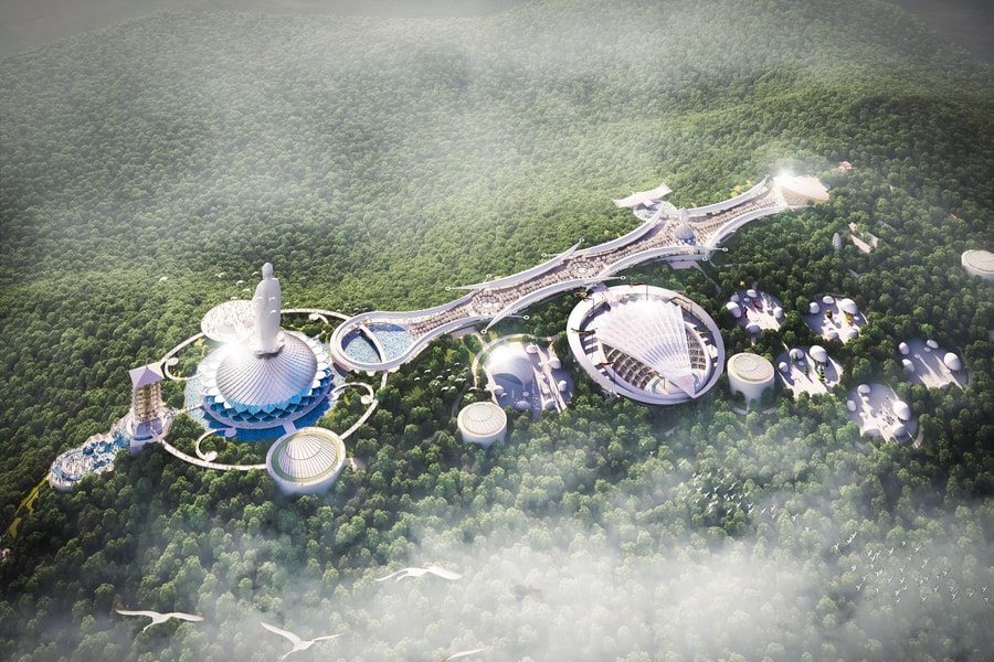 Những con số bất ngờ về tôn tượng Phật lớn nhất thế giới sẽ được kiến tạo trên đỉnh núi Nưa, Thanh Hóa