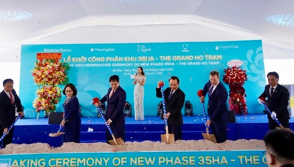 Bà Rịa-Vũng Tàu khởi công dự án du lịch nghỉ dưỡng hơn 4 tỷ USD