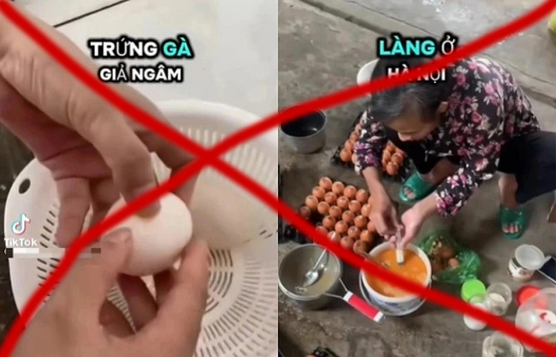 Trứng thật vỡ vì tin giả