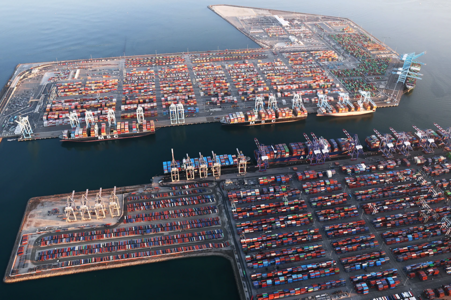 Cảng biển Mỹ "ngấm đòn" tác động từ thuế quan