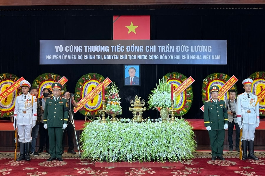TRỰC TIẾP: Lễ truy điệu nguyên Chủ tịch nước Trần Đức Lương