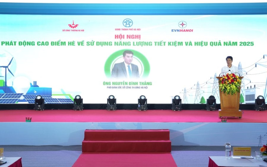 Hà Nội phát động cao điểm hè về sử dụng năng lượng tiết kiệm và hiệu quả năm 2025
