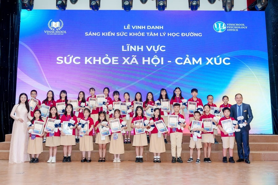 5.500 sáng kiến vì sức khỏe tâm lý: Khi học sinh Vinschool làm chủ hành trình hạnh phúc học đường
