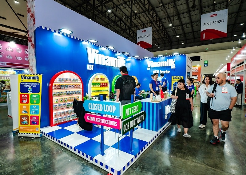 Thaifex 2025: Vinamilk thương hiệu sữa Việt khẳng định vị thế ở sân chơi châu lục