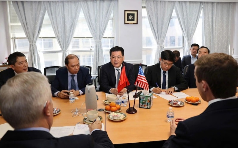 Đề nghị doanh nghiệp Mỹ ủng hộ Việt Nam đàm phán thuế đối ứng