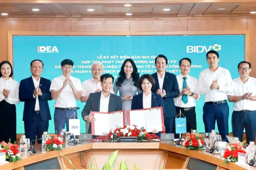 Cục Thương mại điện tử và Kinh tế số và BIDV ký kết hợp tác chiến lược phát triển thương mại điện tử