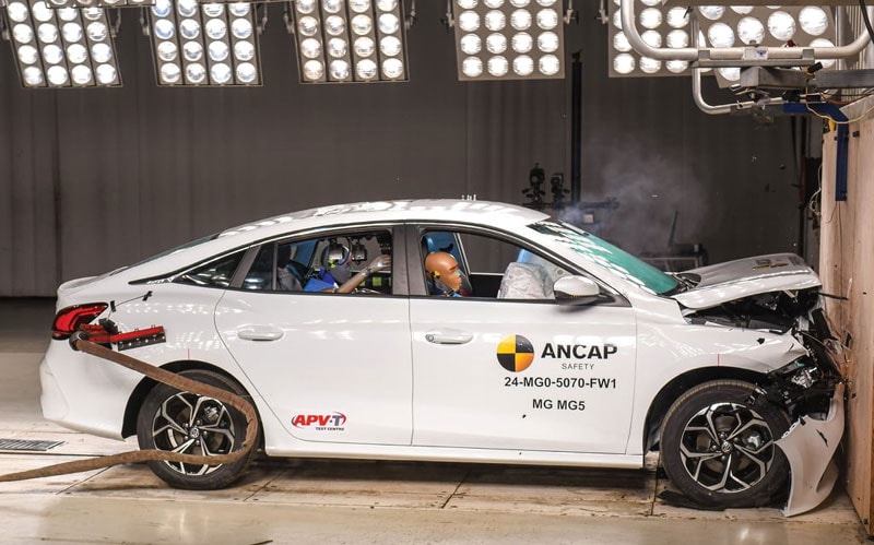 MG5 đạt an toàn 3 sao, cân nhắc giữa xe giá rẻ và sự an toàn