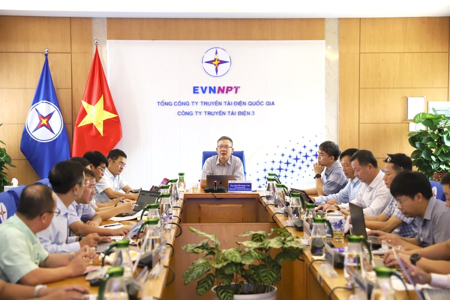 EVNNPT kiểm tra công tác đầu tư xây dựng năm 2025 tại Công ty Truyền tải điện 3