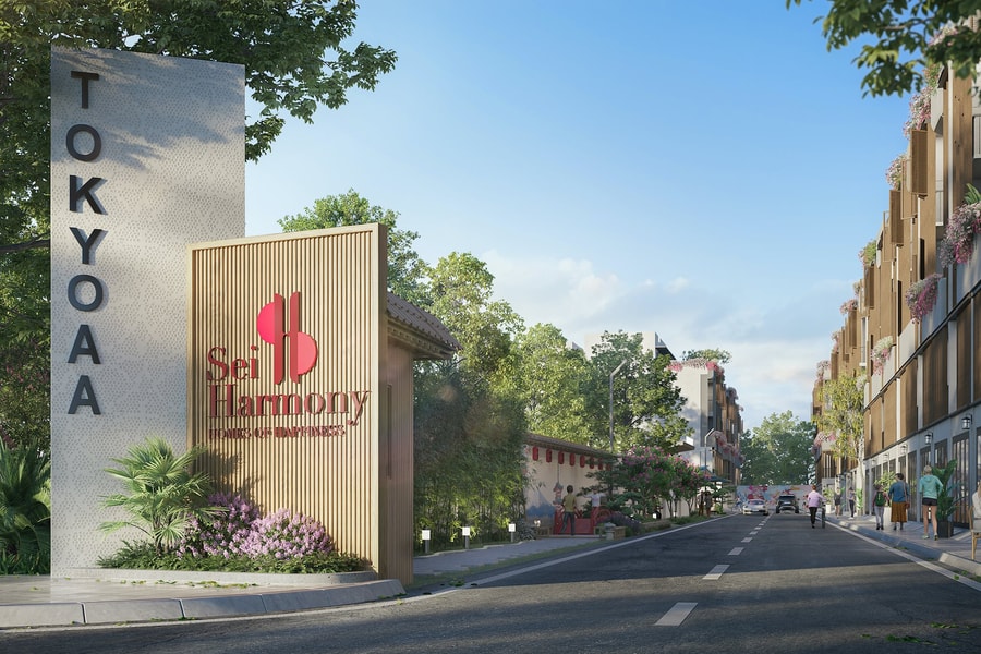 Sei Harmony: “Viên ngọc” nhà phố compound chuẩn Nhật bừng sáng phía Tây Sài Gòn