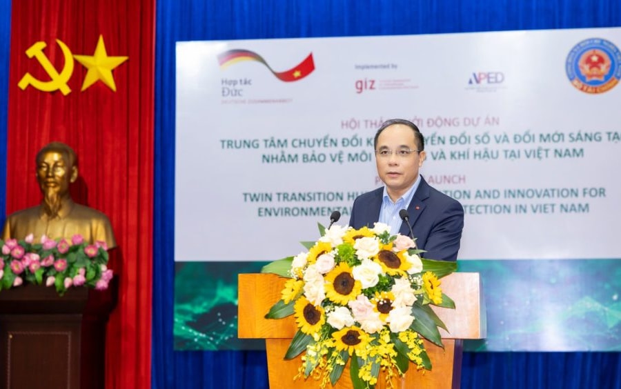 Khởi động Dự án “Trung tâm Chuyển đổi kép – Chuyển đổi số và Đổi mới sáng tạo nhằm bảo vệ môi trường và khí hậu tại Việt Nam”