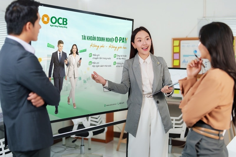 Gói tài khoản O -Pay miễn phí giao dịch không giới hạn cho khách hàng doanh nghiệp