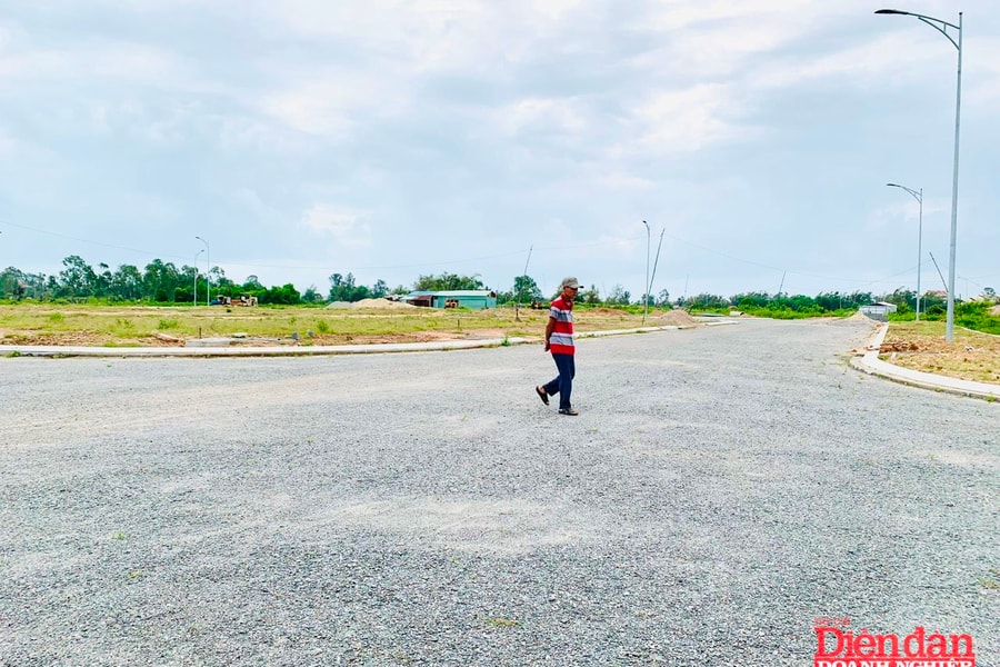 Quảng Nam: Dự án khu dân cư dọc tuyến đường Điện Biên Phủ nối dài khó hoàn thiện?