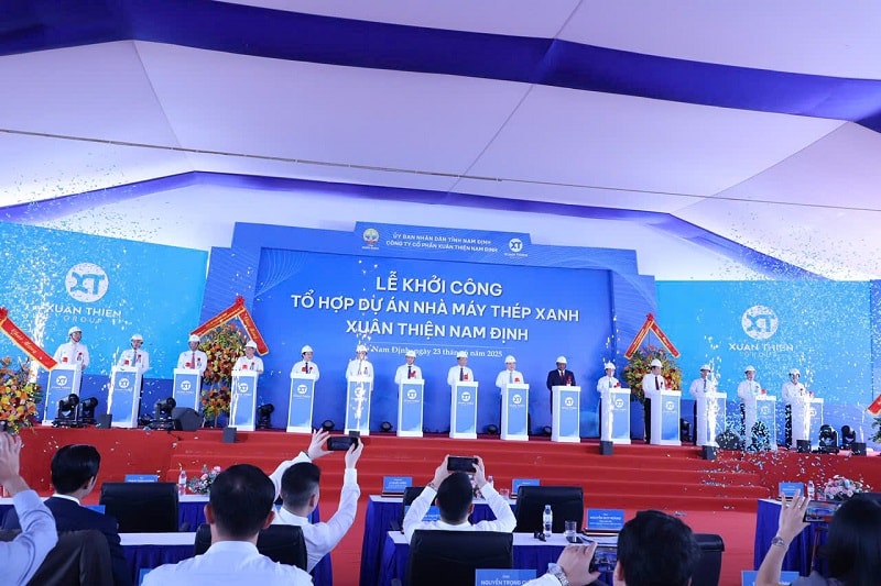 Tổ hợp Nhà máy Thép Xanh Xuân Thiện: Dự án động lực của tỉnh Ninh Bình mới