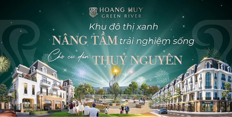 Hoàng Huy Green River: Khu đô thị xanh nâng tầm trải nghiệm sống cho cư dân Thủy Nguyên