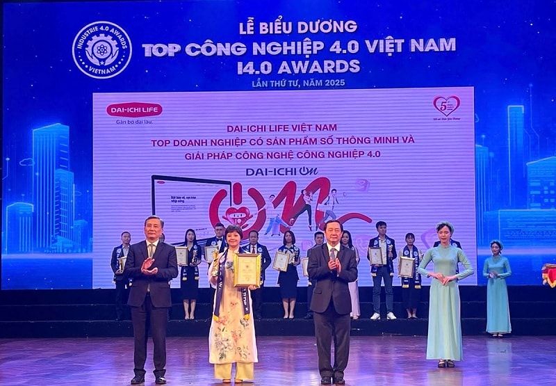 Dai-ichi Life Việt Nam được vinh danh Giải thưởng I4.0 Awards
