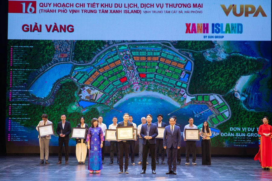 Sun Group nhận “cú đúp” Giải Vàng tại Giải thưởng Quy hoạch đô thị quốc gia lần thứ IV