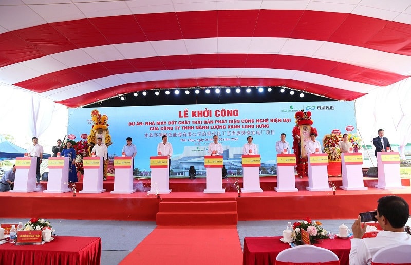 Đặt kỳ vọng vào dự án đốt chất thải rắn phát điện bền vững tại Thái Bình