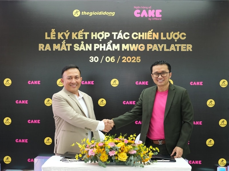 MWG và Ngân hàng số Cake hợp tác chiến lược, ra dịch  vụ trả sau "MWG PayLater”