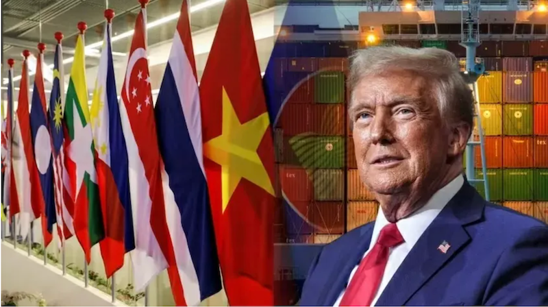 Cơ hội và thách thức cho ASEAN từ mức thuế mới của Mỹ