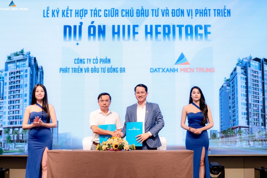 Đất Xanh Miền Trung trở thành nhà phát triển và phân phối độc quyền dự án khu căn hộ trung tâm Hue Heritage