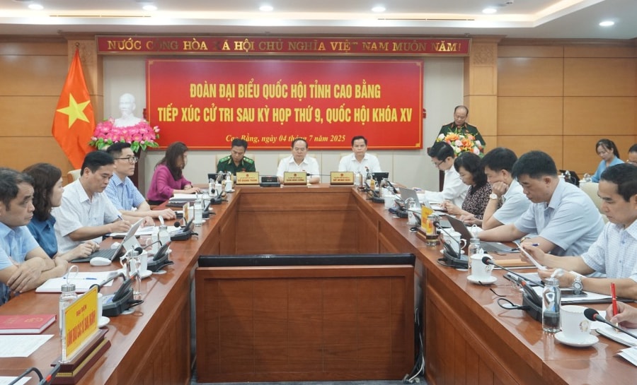 Đoàn đại biểu Quốc hội tỉnh tiếp xúc cử tri sau Kỳ họp thứ 9, Quốc hội khóa XV