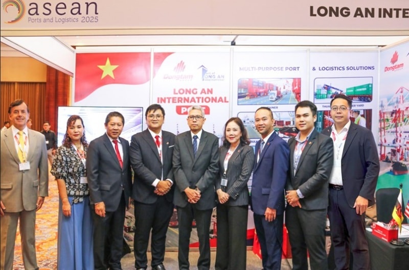 Cảng Quốc tế Long An ấn tượng tại Triển lãm và Hội nghị ASEAN Ports & Logistics 2025