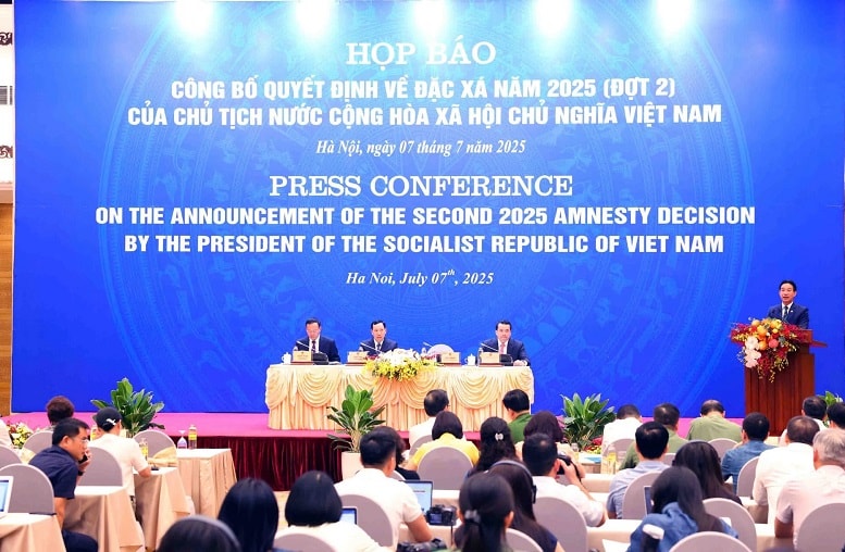 Công bố Quyết định của Chủ tịch nước về đặc xá đợt 2 năm 2025