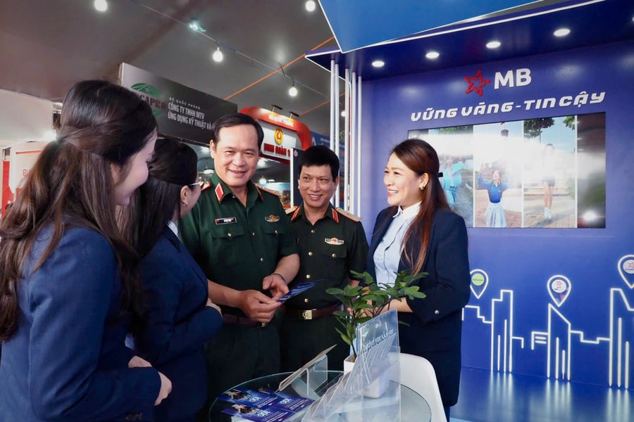 MB ưu đãi hạn mức vay 100 tỷ cho quân nhân và CBNV doanh nghiệp quốc phòng