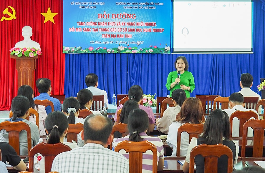 Cà Mau: Tăng cường nhận thức và kỹ năng khởi nghiệp, đổi mới sáng tạo