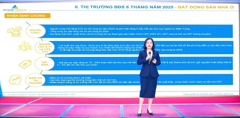 Thị trường bất động sản Việt Nam khởi sắc mạnh mẽ, tạo đà vững chắc cho nửa cuối năm 2025