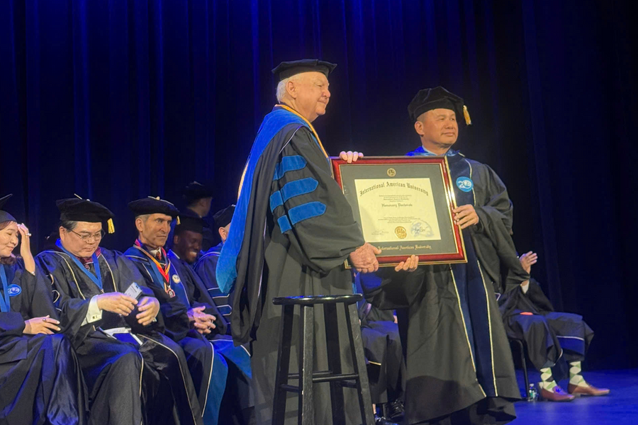 Doanh nhân Phạm Hồng Điệp: Từ khu công nghiệp sinh thái đến danh hiệu Giáo sư danh dự tại Hoa Kỳ