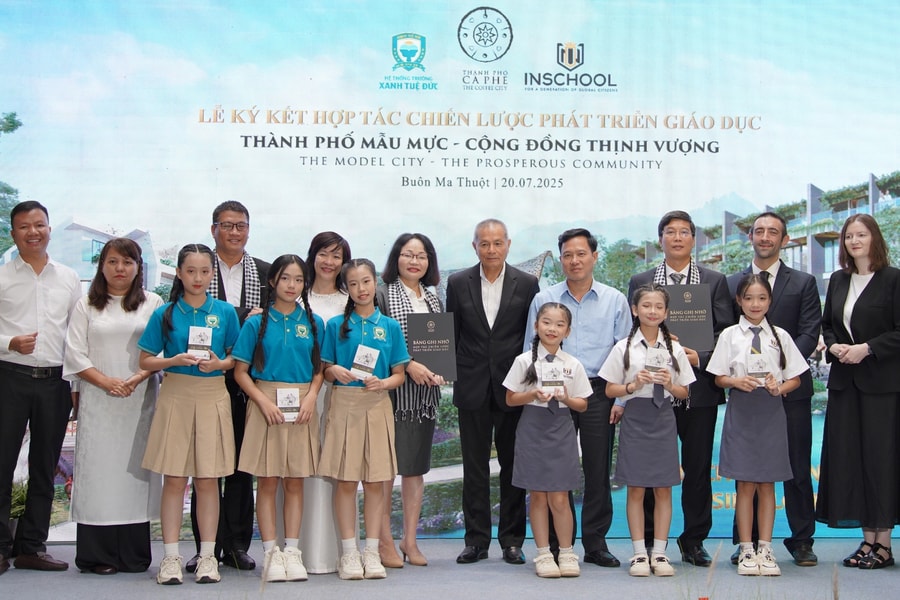 Trung Nguyên Legend phát triển hệ thống giáo dục quốc tế tại Thành phố Cà Phê