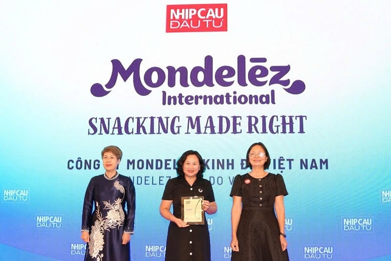 Mondelez Kinh Đô đạt Top 50 Doanh nghiệp phát triển bền vững lần thứ 2