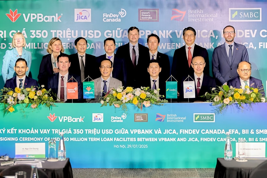 VPBank nhận khoản vay 350 triệu USD thúc đẩy phát triển bền vững
