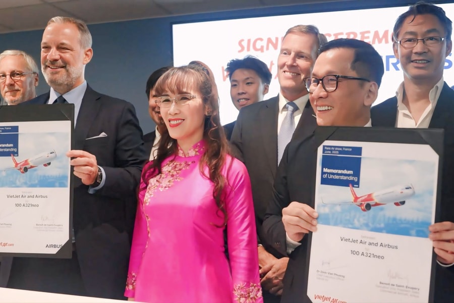 Vietjet vượt kế hoạch kinh doanh, đặt hàng tàu bay lớn, tự phục vụ mặt đất, trúng thầu dự án Long Thành