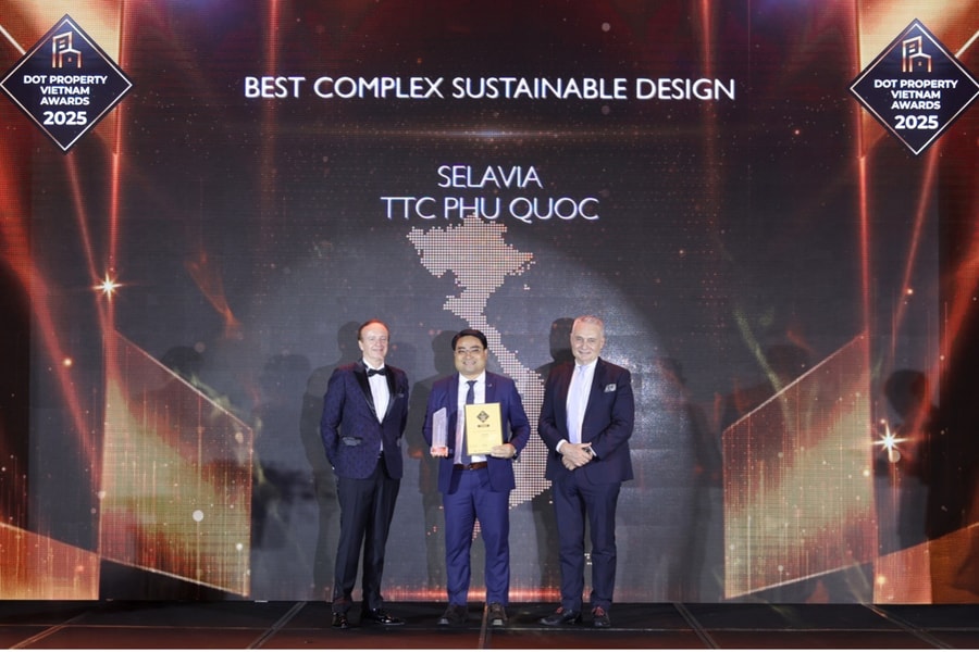 Selavia - biểu tượng kiến trúc bền vững được vinh danh tại Dot Property Vietnam Awards 2025