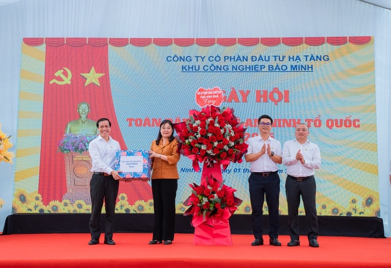 Khu công nghiệp Bảo Minh – Phát triển sản xuất gắn với bảo đảm an ninh trật tự