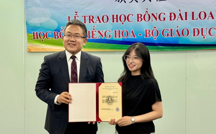 Lễ trao học bổng Đài Loan và học bổng Tiếng Hoa năm 2025