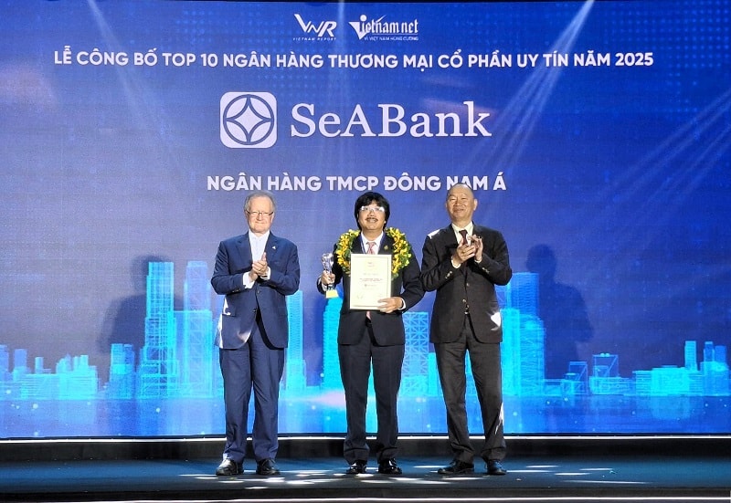 Top 10 NHTM tư nhân uy tín tiếp tục gọi tên SeABank