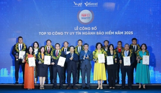 OPES được vinh danh trong Top 10 công ty bảo hiểm phi nhân thọ uy tín nhất Việt Nam 2025