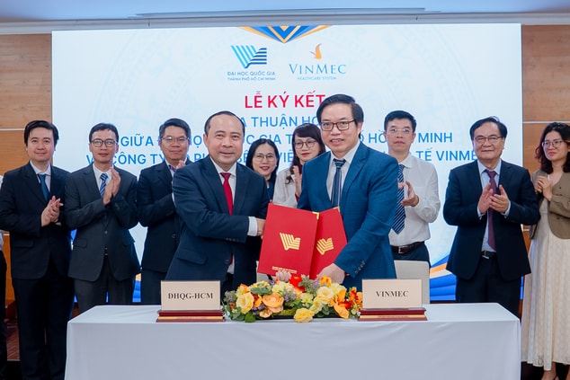 Vinmec và Đại học Quốc gia TP HCM hợp tác chiến lược: Hợp lực phát triển nhân lực y tế chất lượng cao