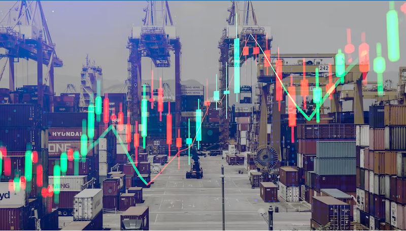 Xuất khẩu châu Á giảm khi làn sóng gom hàng sớm dần "hạ nhiệt"