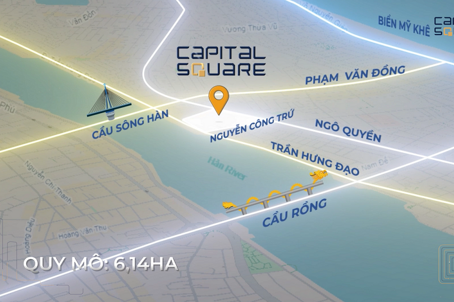 Vị trí kim cương mang đến lợi thế vượt trội cho Capital Square