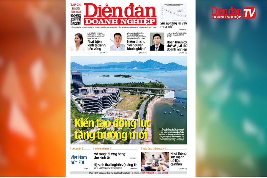 ĐIỂM BÁO NGÀY 15/8: Kiến tạo động lực tăng trưởng mới